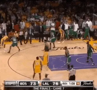 盘点NBA五支总决赛抢七大战的球队，科比最悲情，欧文